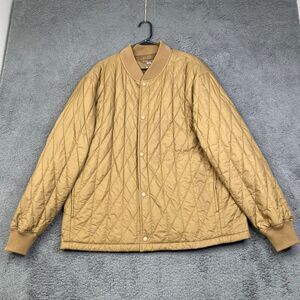 Uniqlo HeatTech Warm Padded Jacket Men's Size XL Snap Button Up 449729